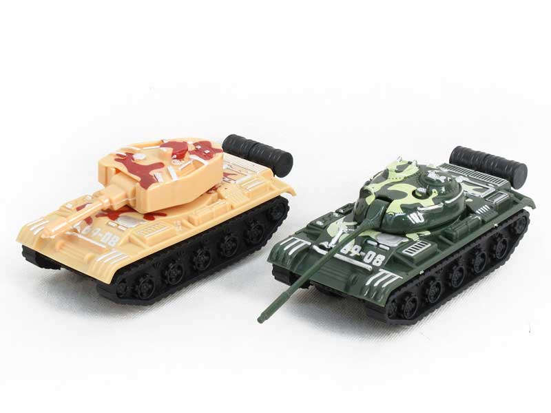 Pull Back Tank(2S2C) toys