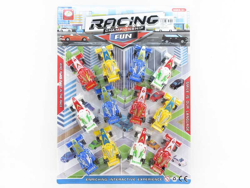 Pull Back Equation Car(12in1) toys