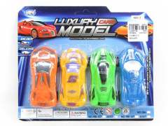 Pull Back Sports Car (4in1)