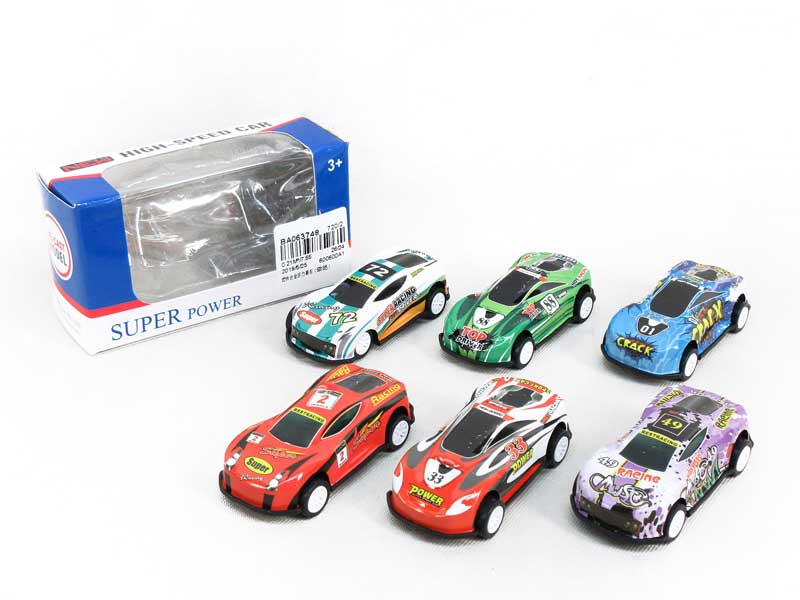 Die Cast Racing Car Pull Back(6S6C) toys