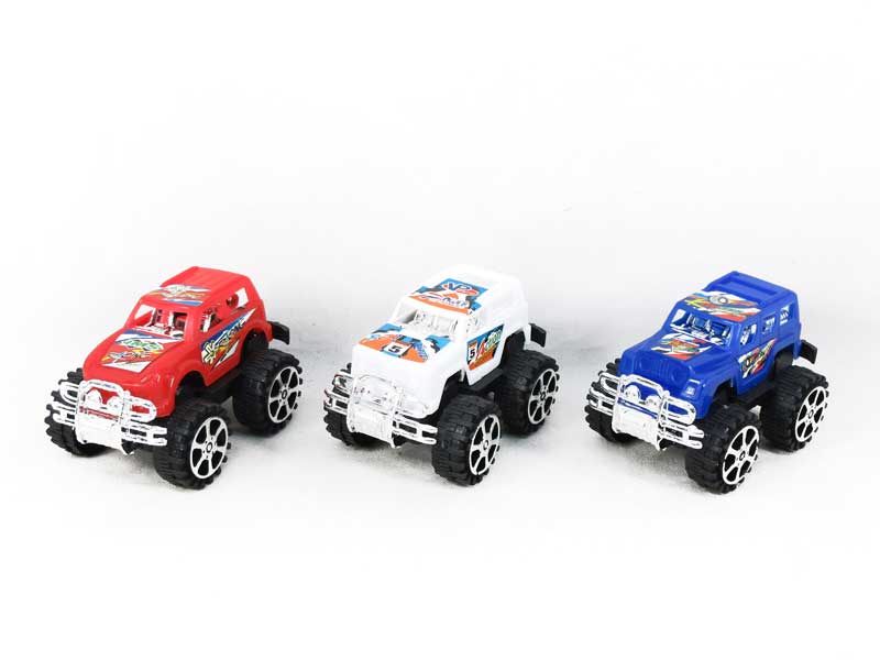 Pull Back Cross-country Car(3in1) toys