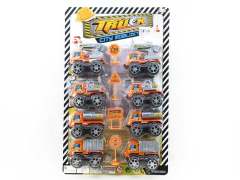Pull Back Construction Truck Set(8in1)