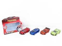 1:36 Die Cast Car Pull Back(4S4C) toys