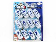 Pull Back Police Car(12in1) toys