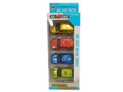 1:50 Die Cast Cross-country Racing Car Pull Back(4in1)