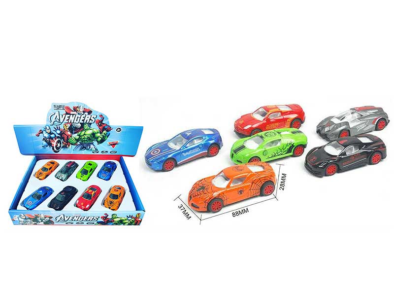 Die Cast Car Pull Back(8in1) toys