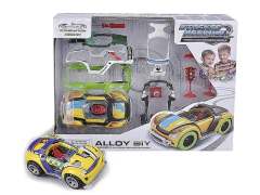 Die Cast Diy Car Pull Back toys