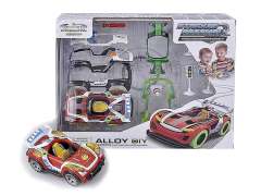 Die Cast Diy Car Pull Back toys