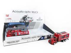 1:48 Pull Back Fire Engine W/L_S(6in1)