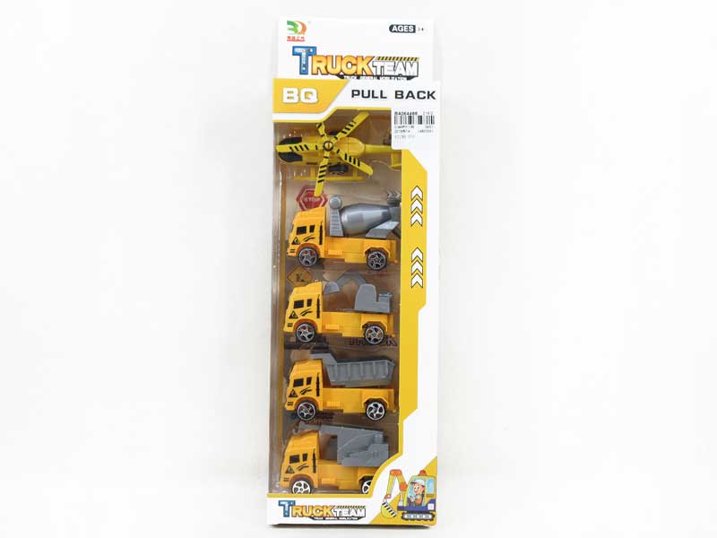 Pull Back Construction Truck(5in1) toys