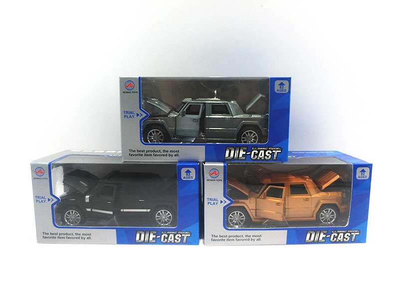 Die Cast Car Pull Back W/L_S(3C) toys