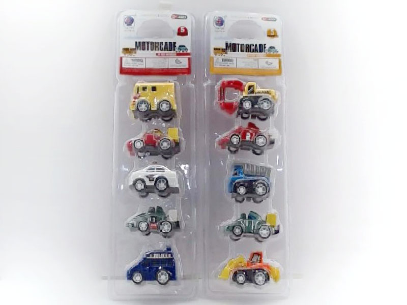 Pull Back Car Set(5in1) toys