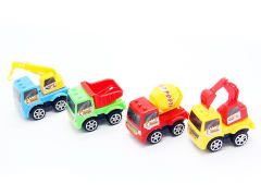 Pull Back Construction Truck(4S) toys