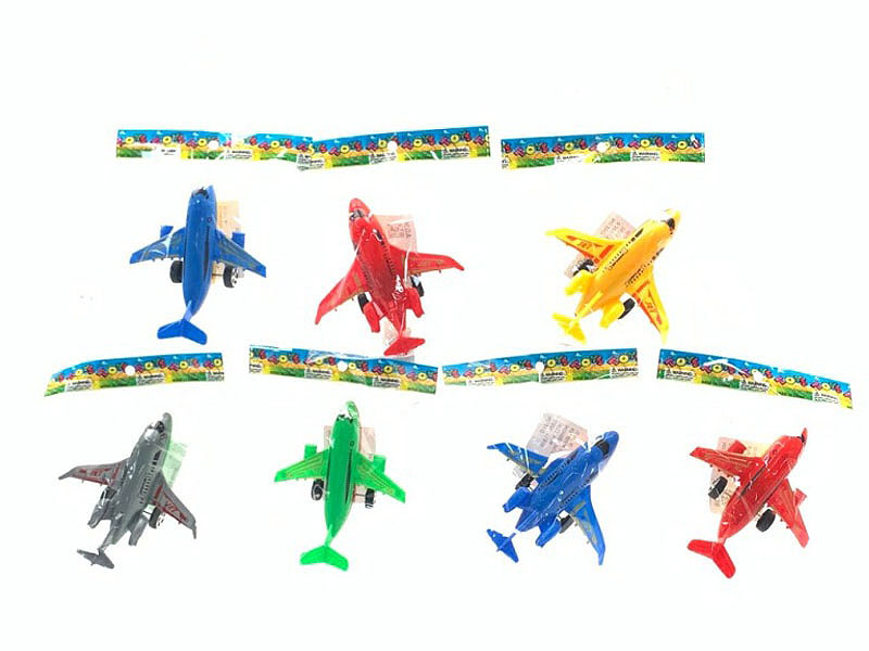 Pull Back Airplane(2S6C) toys