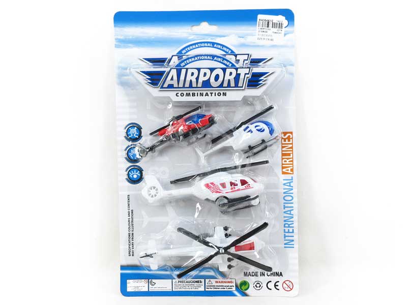 Pull Back Plane & Plane(4in1) toys