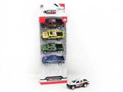 1:50 Die Cast Car Pull Back(5in1) toys