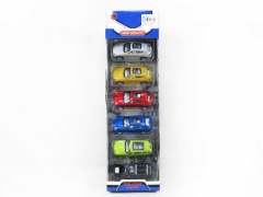 1:50 Die Cast Cross-country Car Pull Back(6in1)