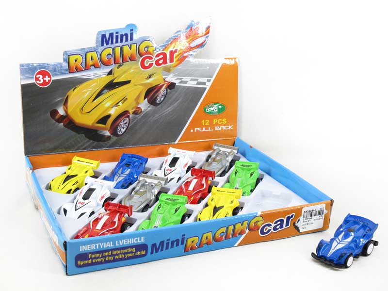Die Cast Racing Car Pull Back(12pcs) toys