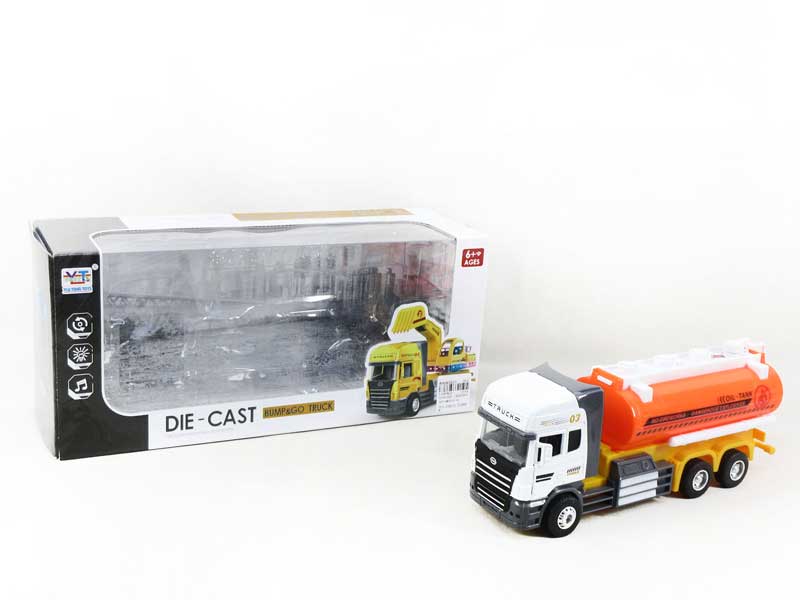 Die Cast Truck Pull Back W/L_M toys