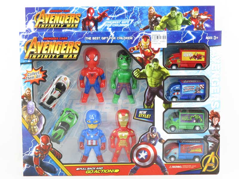 Pull Back Car Set toys