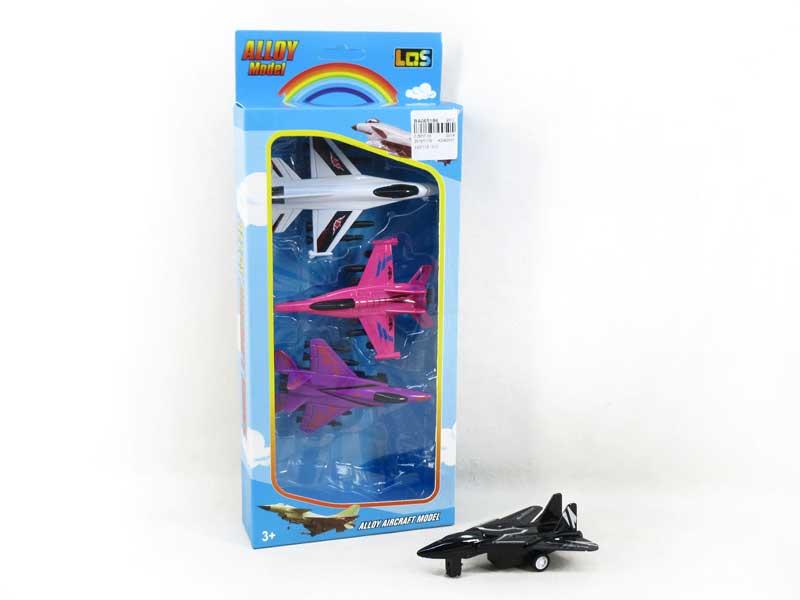 Die Cast Plane Pull Back(4in1) toys