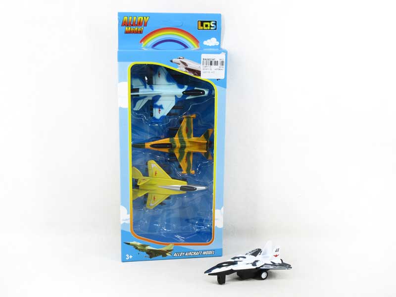 Die Cast Plane Pull Back(4in1) toys