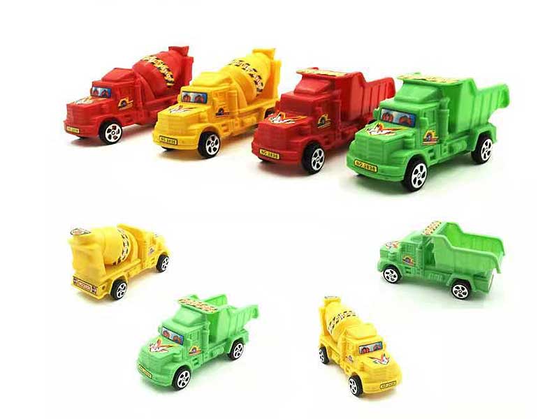 Pull Back Construction Truck(2S3C) toys