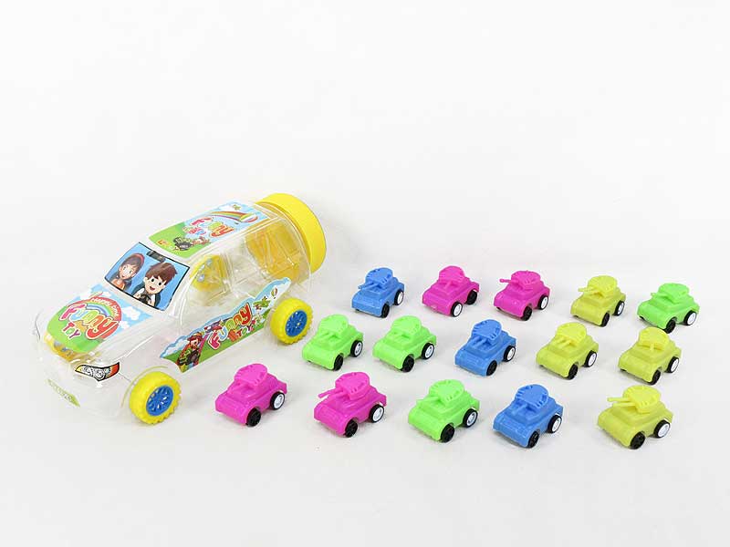 Pull Back Tank(16in1) toys