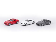 1:32 Die Cast Sports Car Pull Back(4C) toys