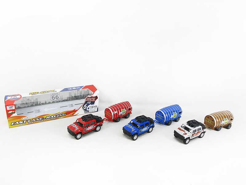 1:36 Die Cast Truck Pull Back(3C) toys