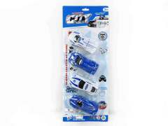 Pull Back Police Car(4in1) toys