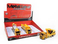 1:43 Die Cast Construction Truck Pull Back(6in1)