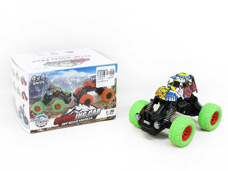 Pull Back Cross-country Stunt Car(4S) toys