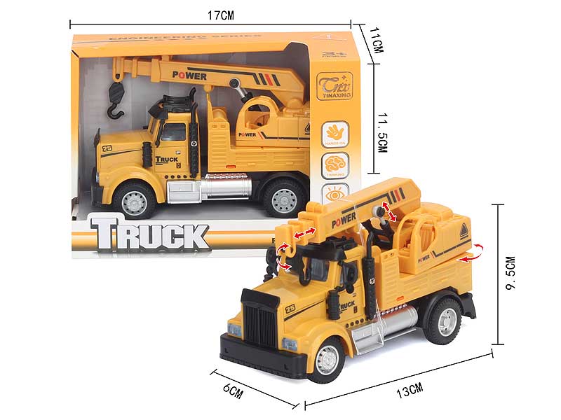 1:64 Pull Back Construction Truck toys