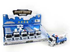 Die Cast Rescue Car Pull Back W/L_S(6in1)