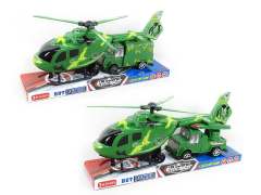 Pull Back Helicopter & Free Wheel Car(2S)