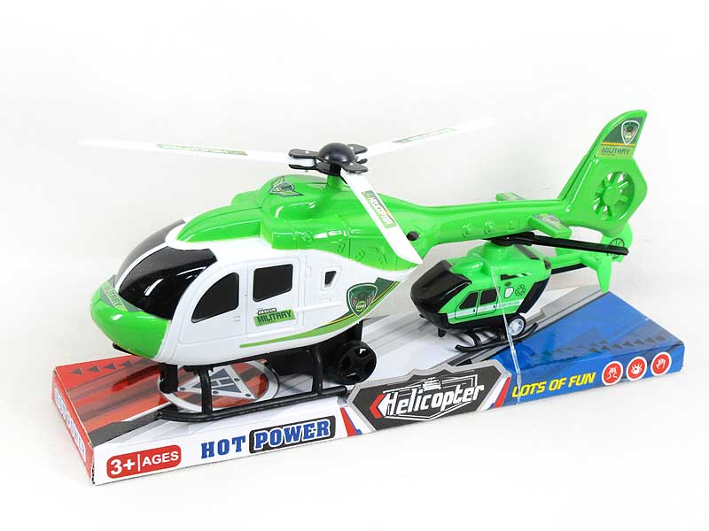 Pull Back Helicopter(2in1) toys