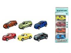 1:50 Die Cast Car Pull Back(4in1) toys