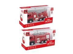 Die Cast Fire Engine Pull Back W/L_M(2S)
