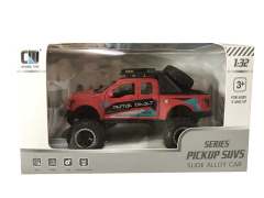 Die Cast Cross-country Car Pull Back W/L_M