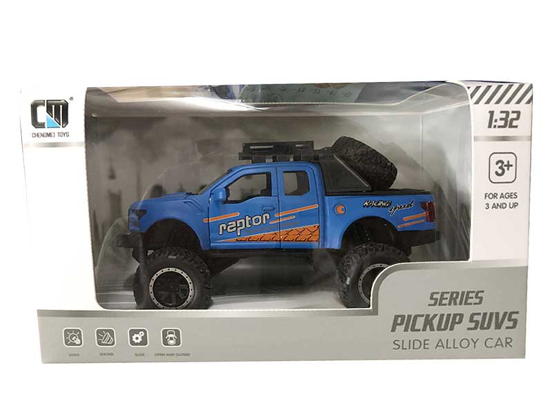 Die Cast Cross-country Car Pull Back W/L_M toys