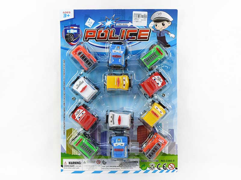 Pull Back Cross-country Car(12in1) toys