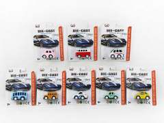 Die Cast Car Pull Back(8S)
