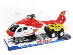 Pull Back Helicopter & Free Wheel Car(2S)