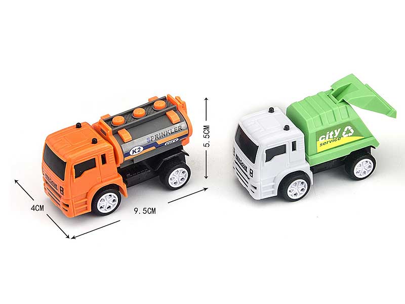 Pull Back Sanitation Car(2S) toys