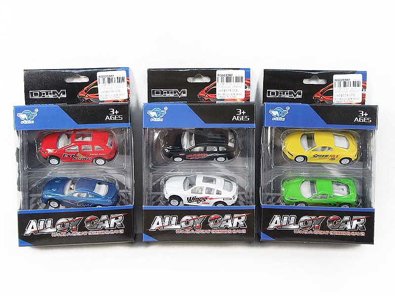 1:64 Die Cast Car Pull Back(2in1) toys