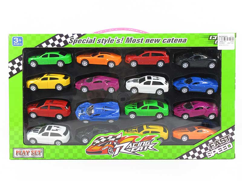 Pull Back Car(16in1) toys