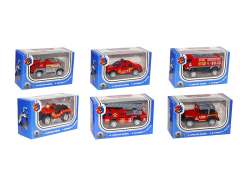 1:55 Die Cast Fire Engine Pull Back(6S)