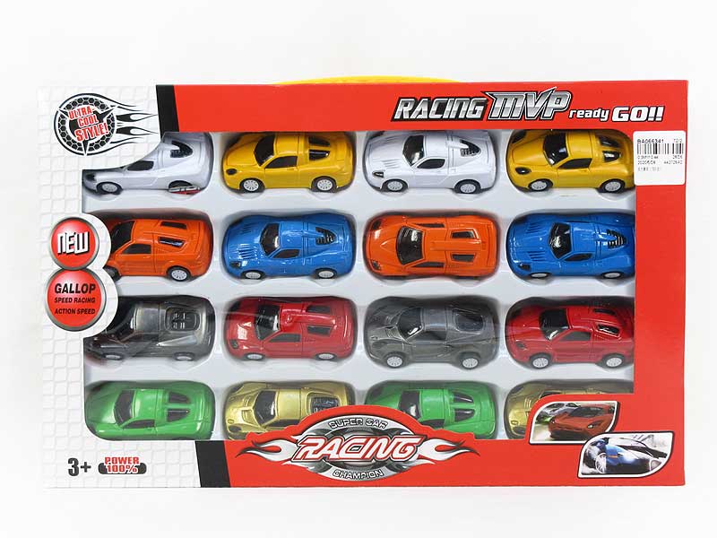 Pull Back Racing Car(16in1) toys