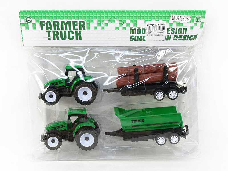 Pull Back Farmer Truck(2in1) toys